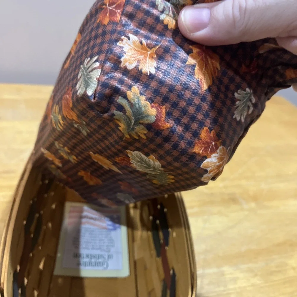 Longaberger Autumn Reflections Small Harvest Blessings‎ Basket 9x5